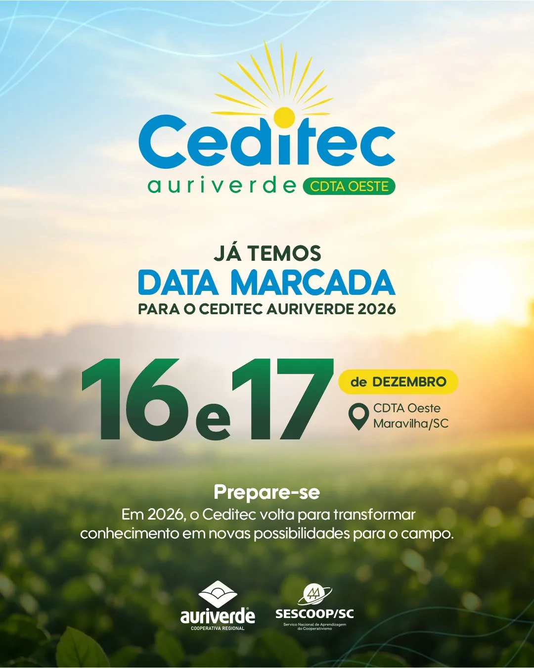 Publicidade — Ceditec Auriverde