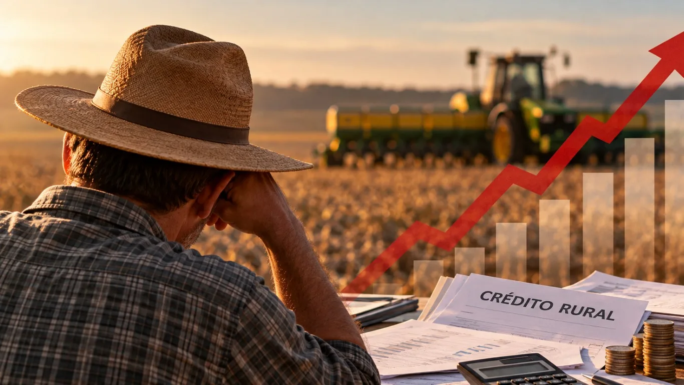 Endividamento do campo cresce e preocupa setor agropecuário