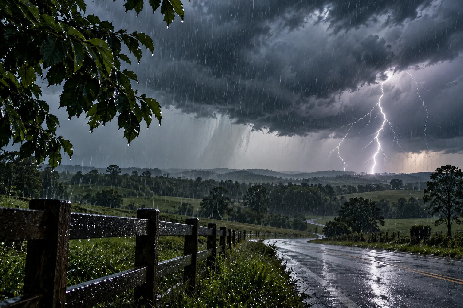 Estados do Sul podem registrar grande volume de chuva, com destaque para o Oeste catarinense