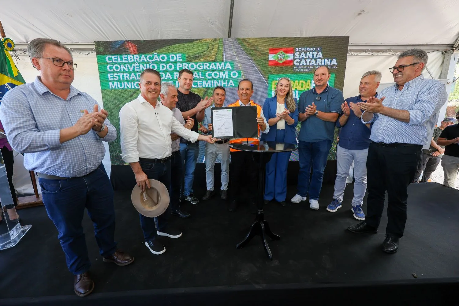 Iraceminha é o primeiro município contemplado com o Estrada Boa Rural