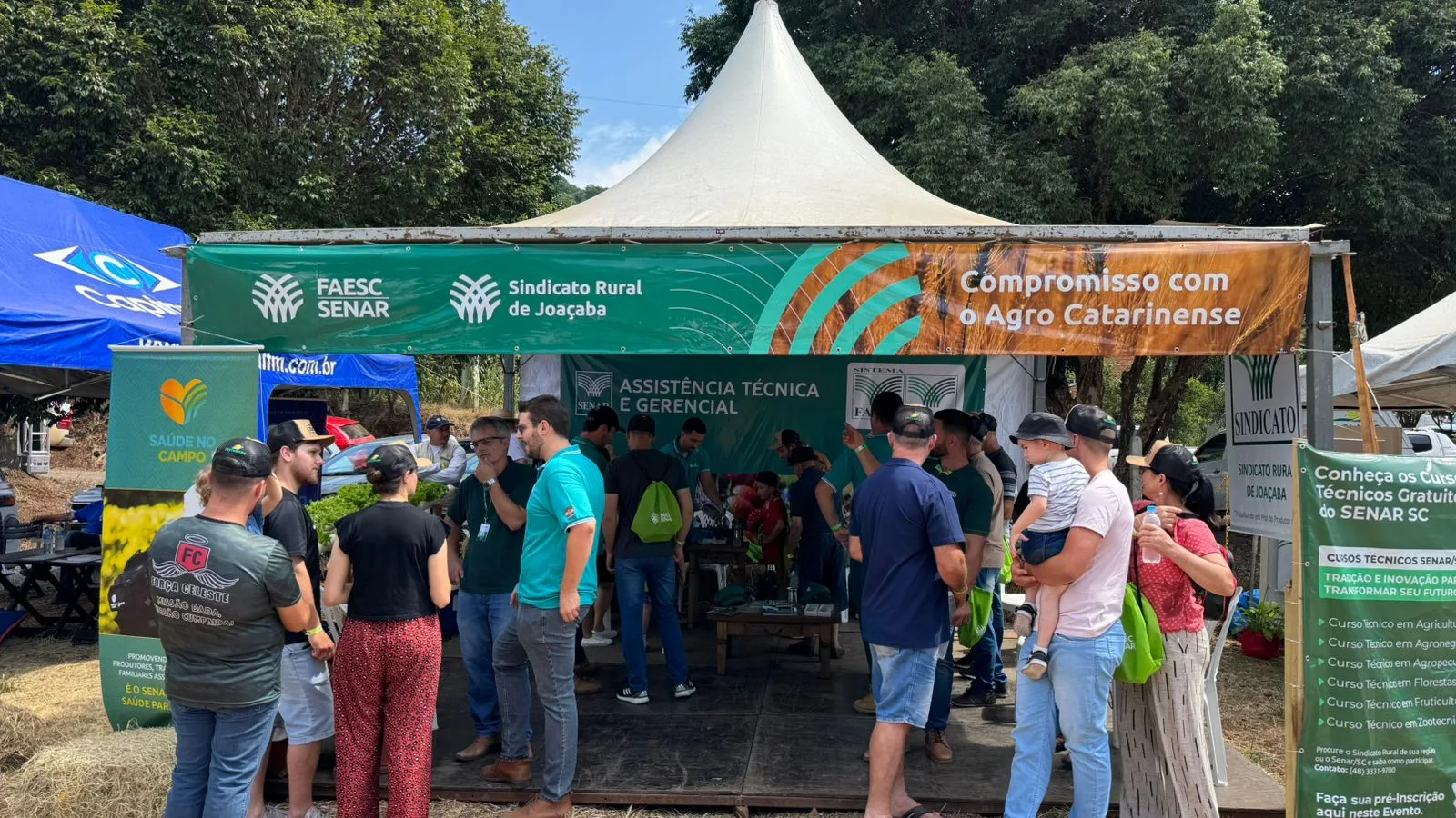 Sistema Faesc/Senar/SC marcou presença no Campo Tecnológico Coolacer 2026