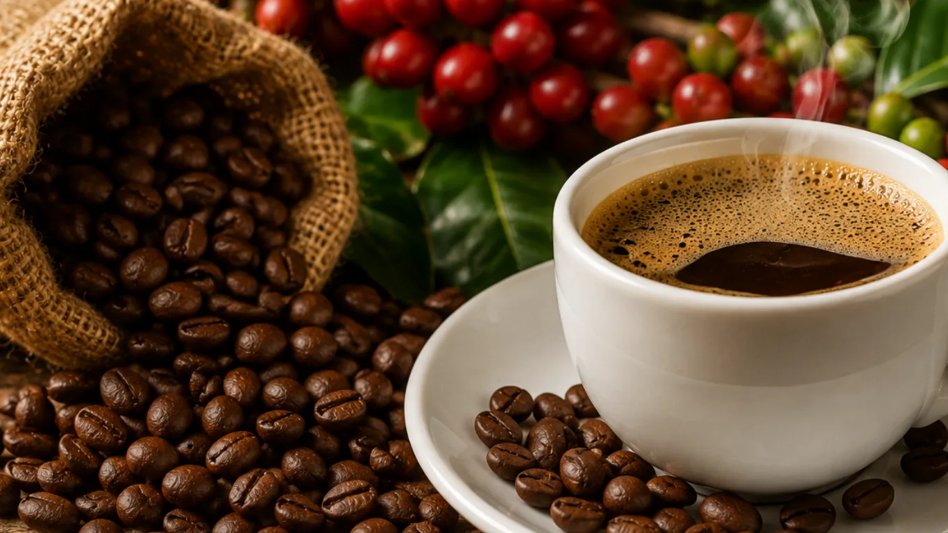 Preços do café seguem em alta mesmo com avanço da colheita da safra 2026/27